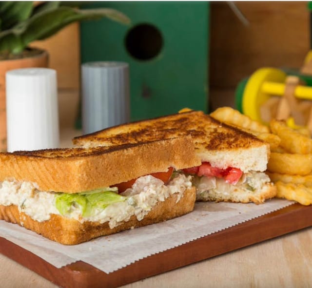 Chicken Salad Sandwich Combo.