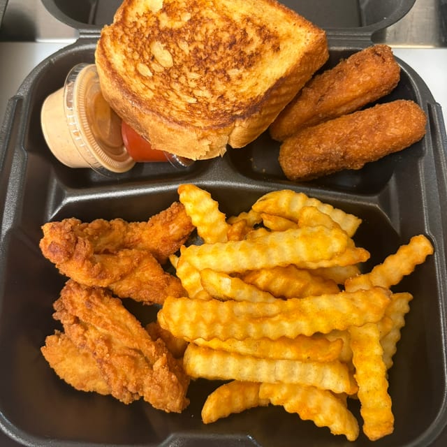 Chicken and Cheese.